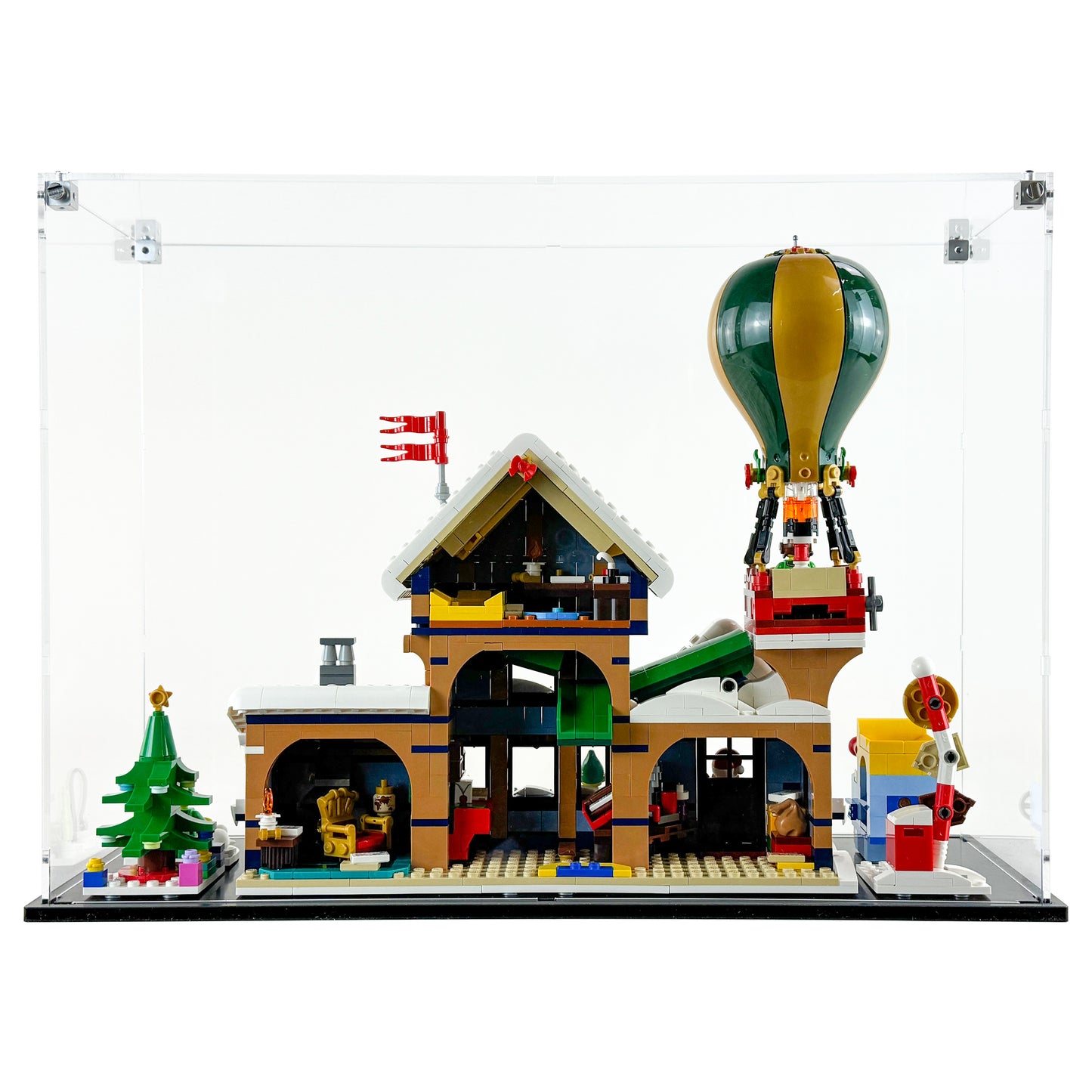 10339 display case lego icons santa's post office