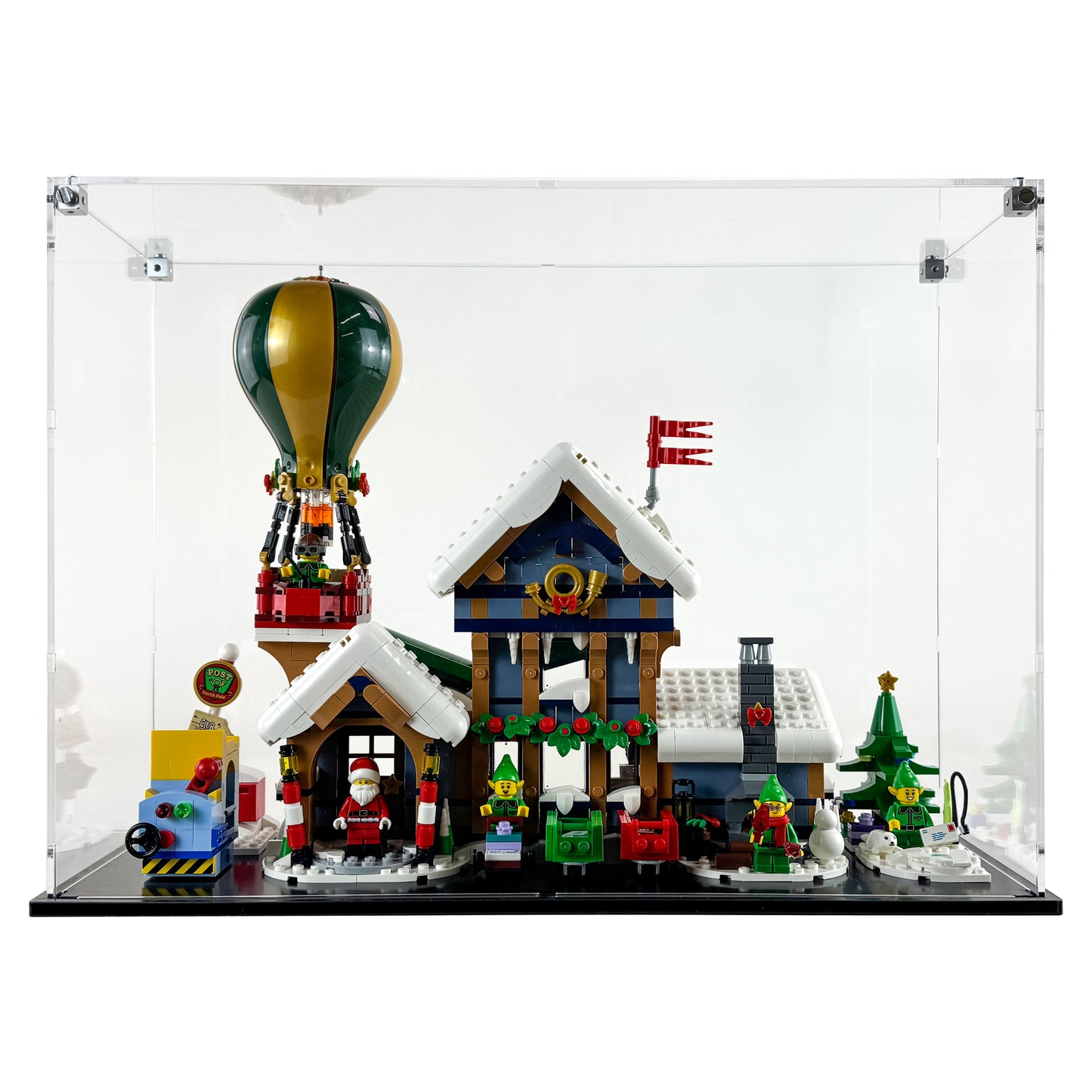 10339 display case lego icons santa's post office