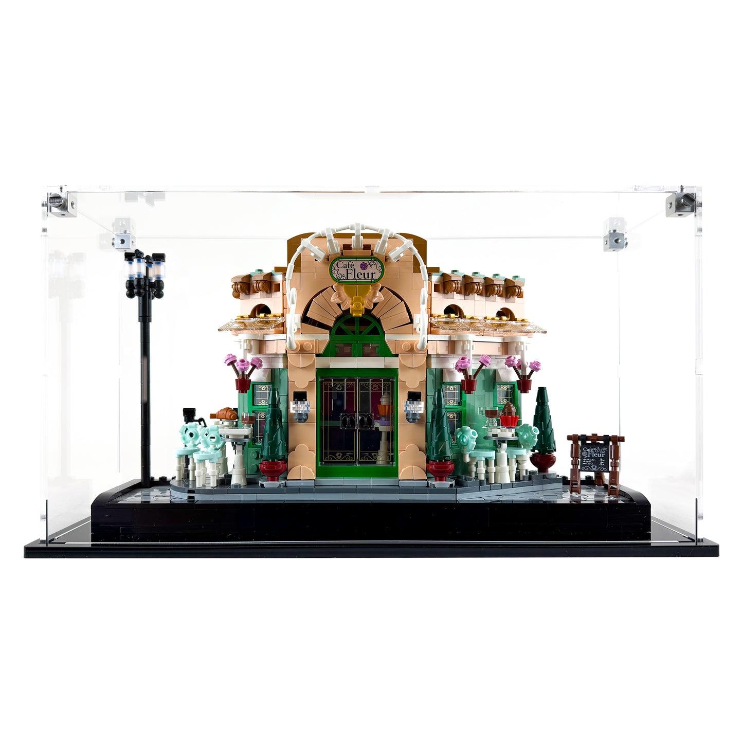 Display Case for LEGO 10362 Icons French Cafe