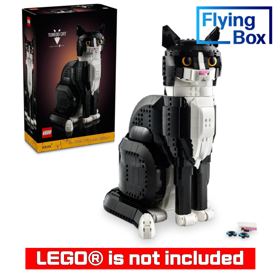 Display Case for LEGO 21349 Ideas Tuxedo Cat