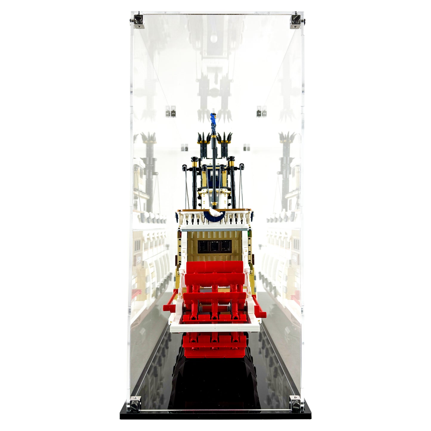 Display Case for LEGO 21356 Ideas River Steamboat