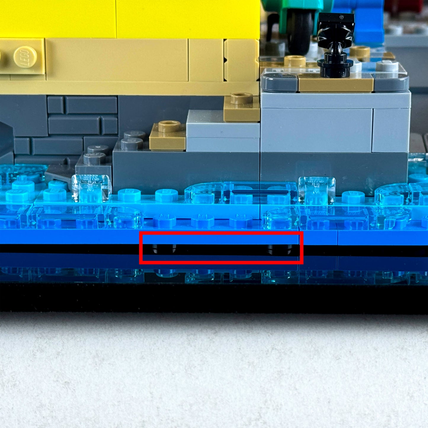 Display Case for LEGO 21359 Ideas Italian Riviera