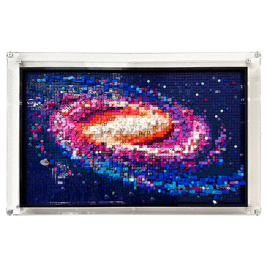 Wall Mounted Display Case for LEGO 31212 Art The Milky Way Galaxy