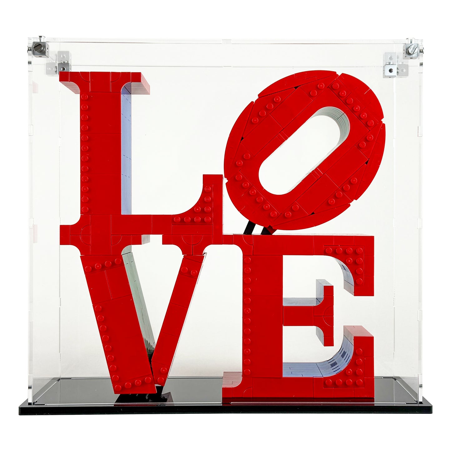 31214 display case lego art love