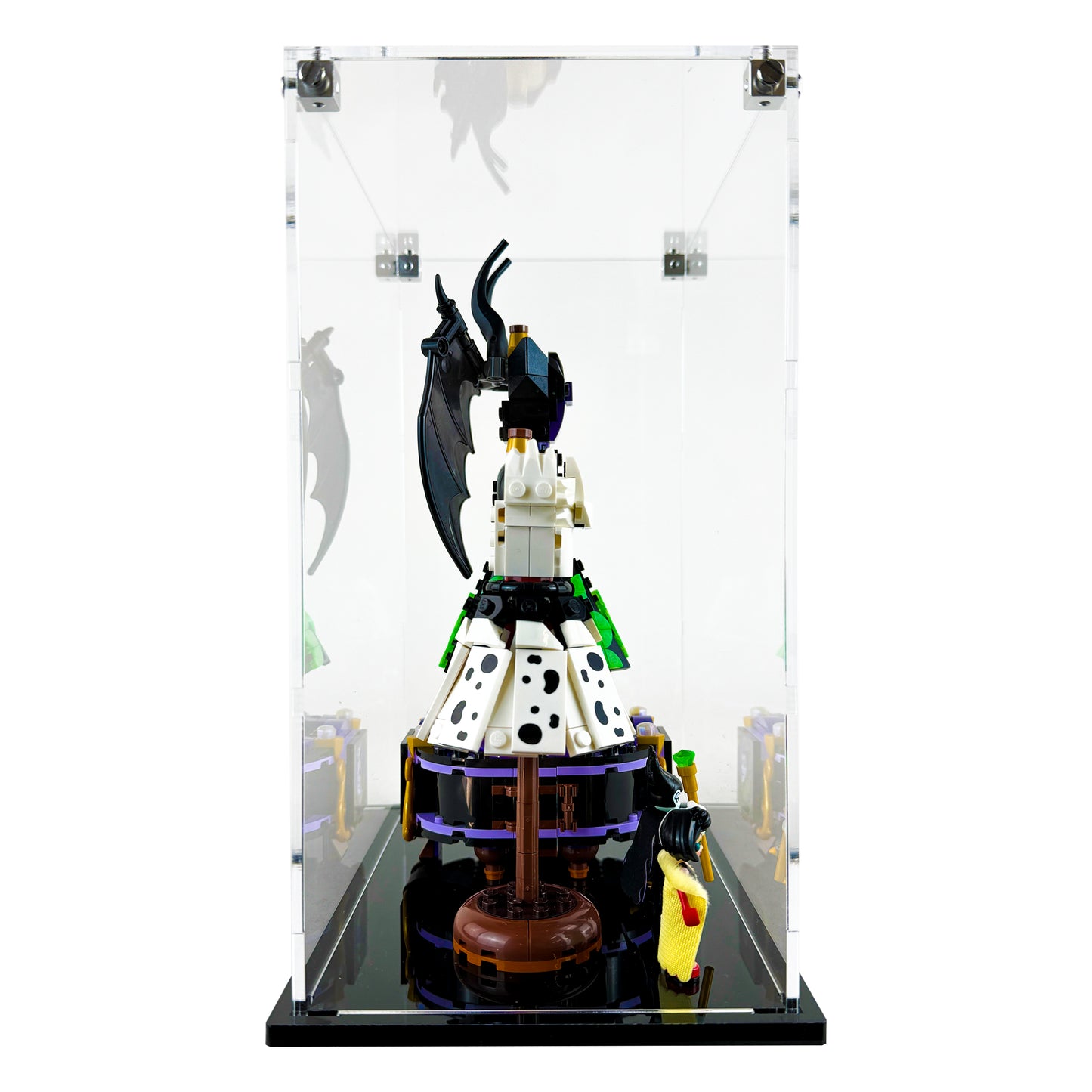 Display Case for LEGO 43262 Disney Maleficent's and Cruella De Vil's Dresses