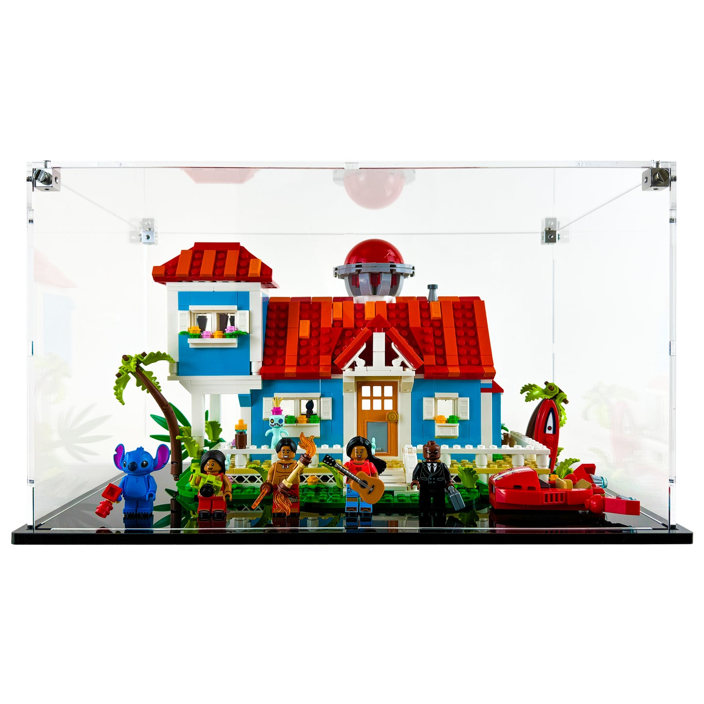 Display Case for LEGO 43268 Disney Lilo and Stitch Beach House
