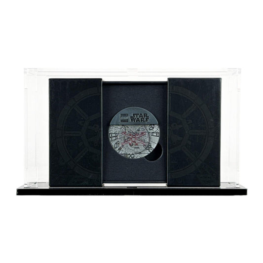 5008818 display case lego star wars battle of yavin coin