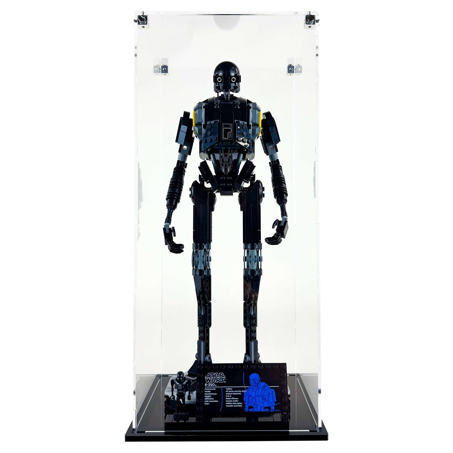 Display Case for LEGO 75434 Star Wars K-2SO Security Droid
