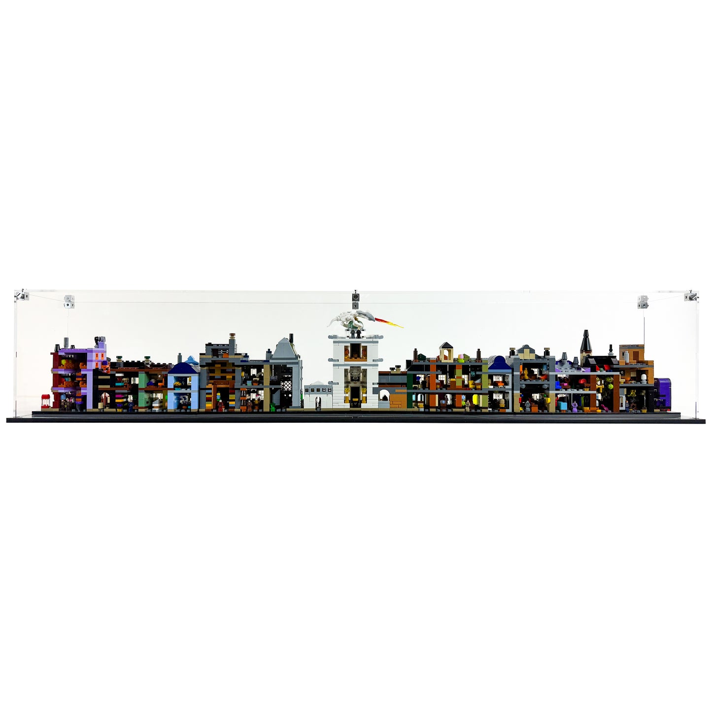 76444 display case lego harry potter diagon alley wizarding shops