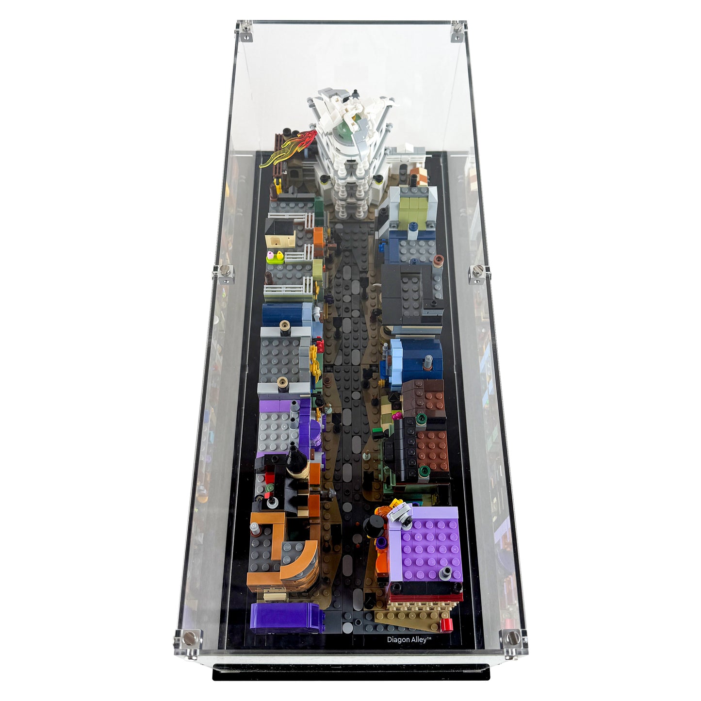 76444 display case lego harry potter diagon alley wizarding shops