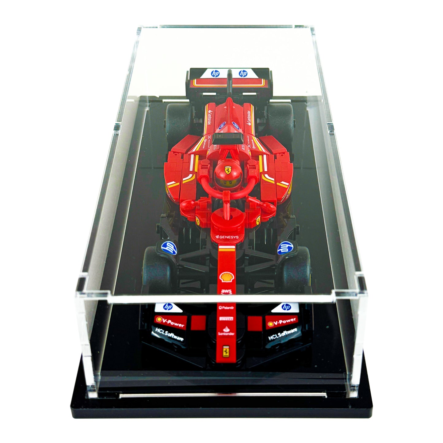 Display Case for LEGO Speed Champion 77242 Ferrari SF-24 F1 Race Car