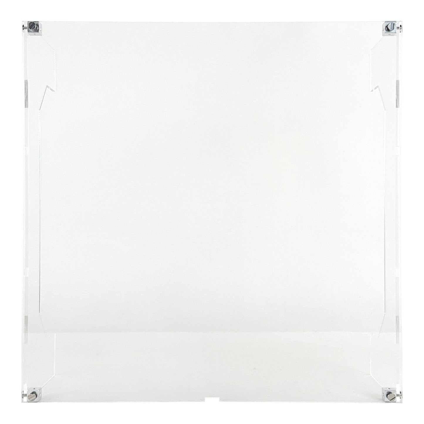 Clear window panel cover for IKEA KALLAX shelf
