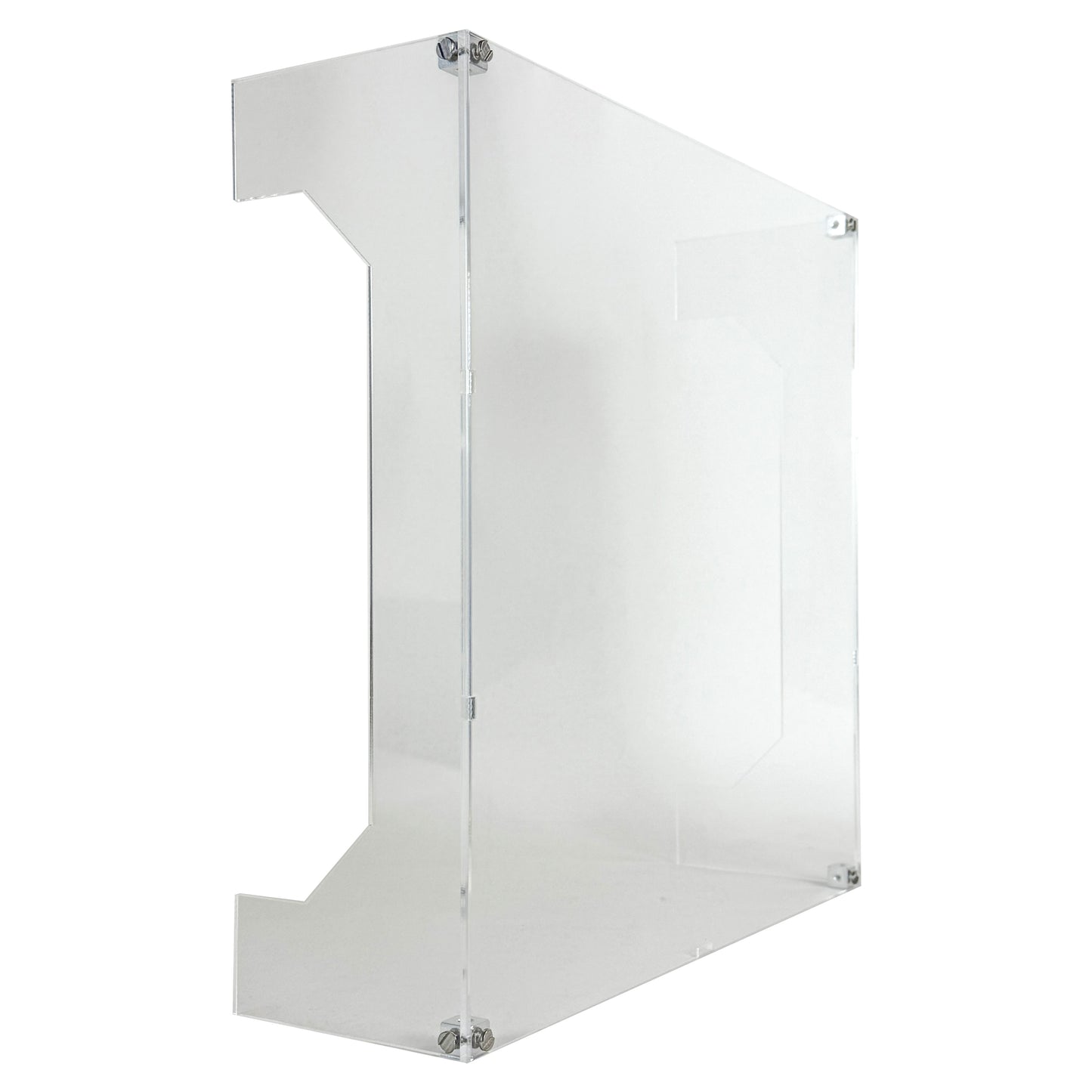 Clear window panel cover for IKEA KALLAX shelf