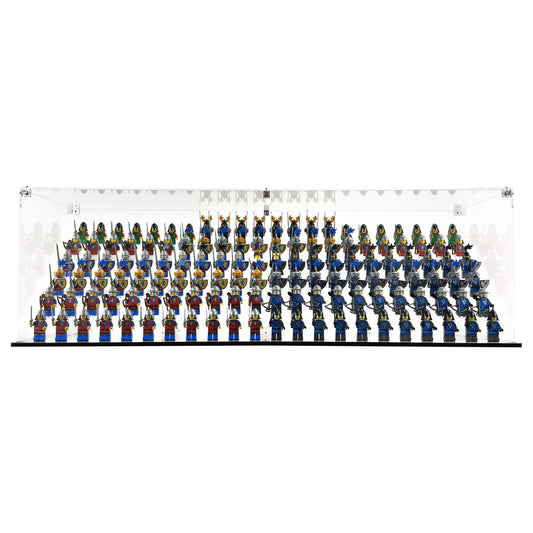 display case lego 132 minifigures