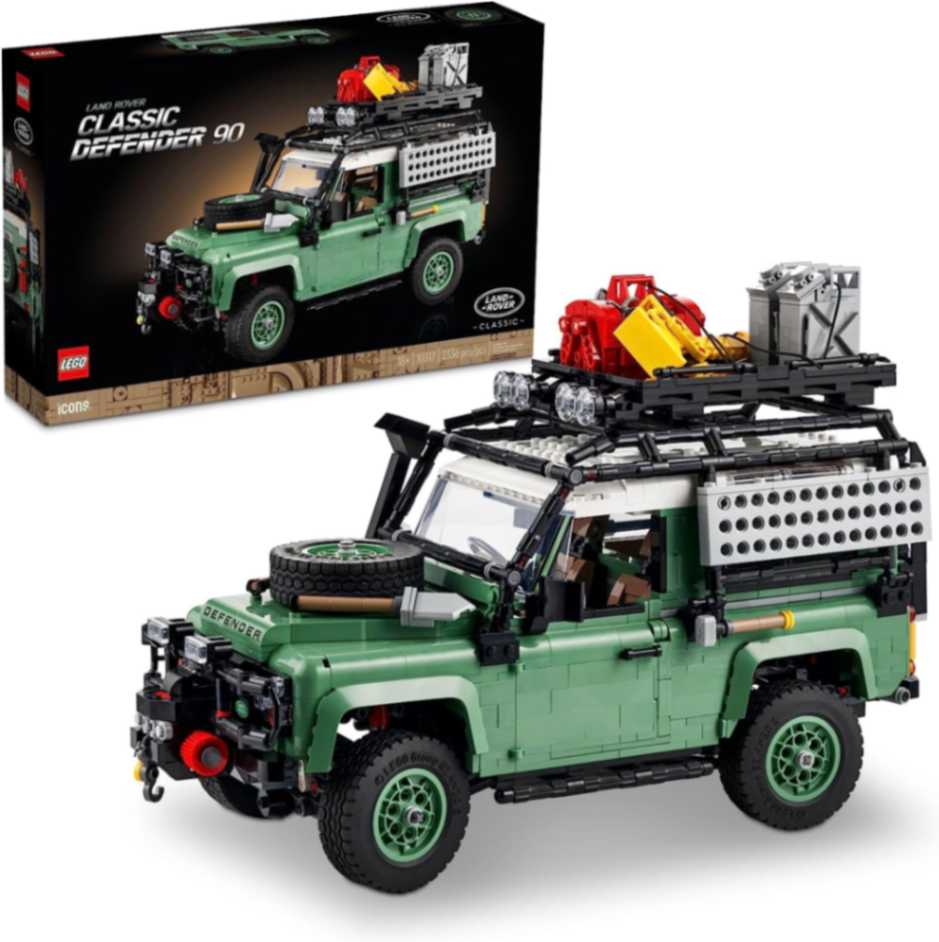 10317 display case lego icons land rover classic defender 90