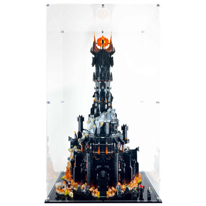 10333 display case lego icons the lord of the rings barad dur