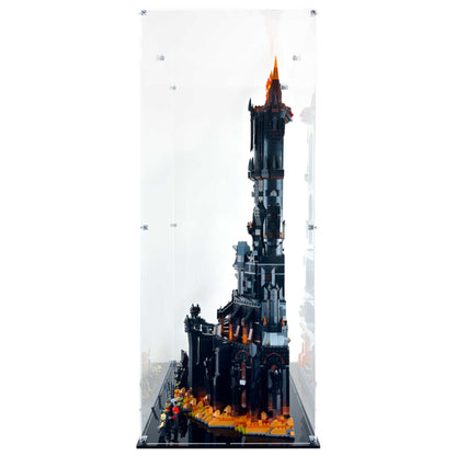 10333 display case lego icons the lord of the rings barad dur