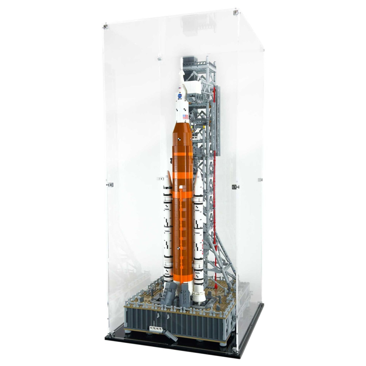 10341 display case lego icons nasa artemis space launch system