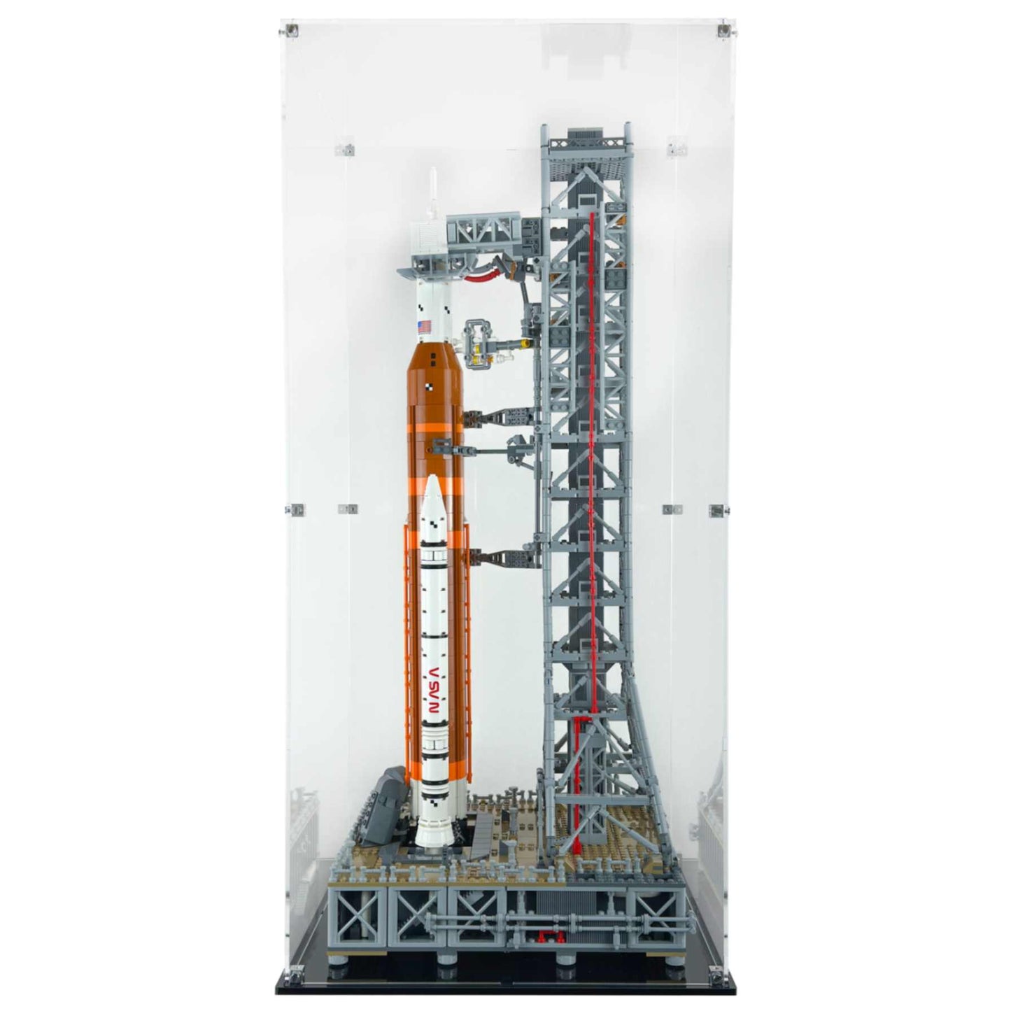 10341 display case lego icons nasa artemis space launch system