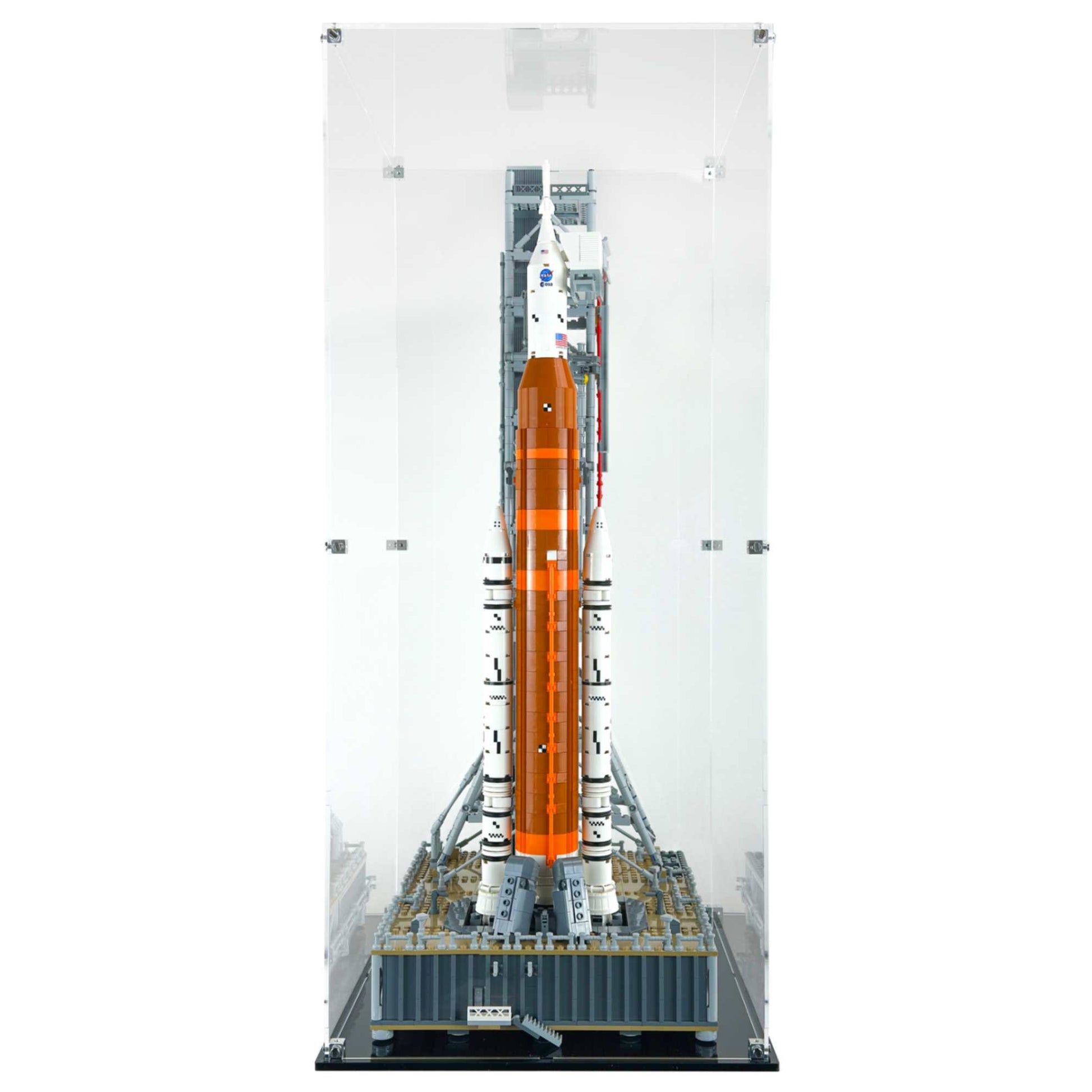 10341 display case lego icons nasa artemis space launch system