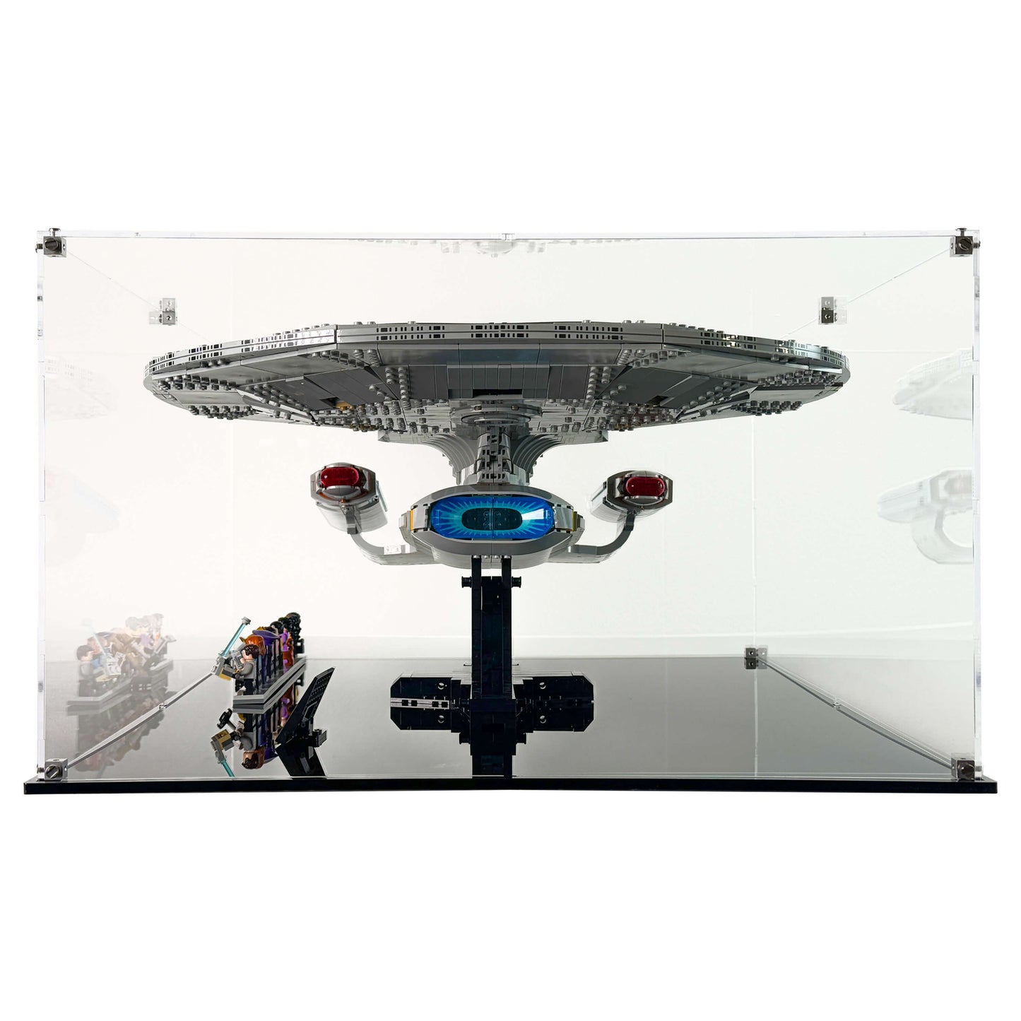 Display Case for LEGO 10356 Icons Star Trek: U.S.S. Enterprise NCC-1701-D