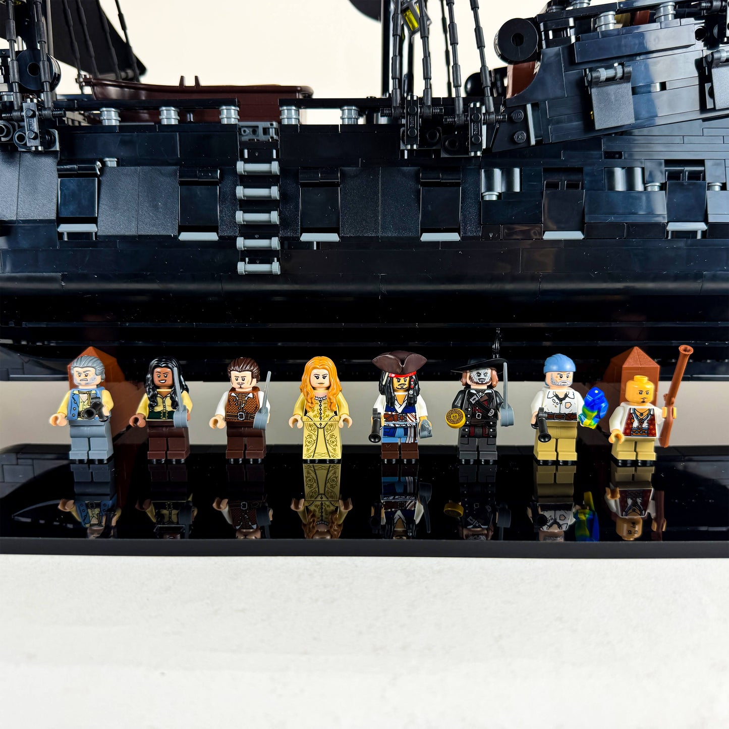 Display Case for LEGO 10365 Icons Captain Jack Sparrow's Pirate Ship