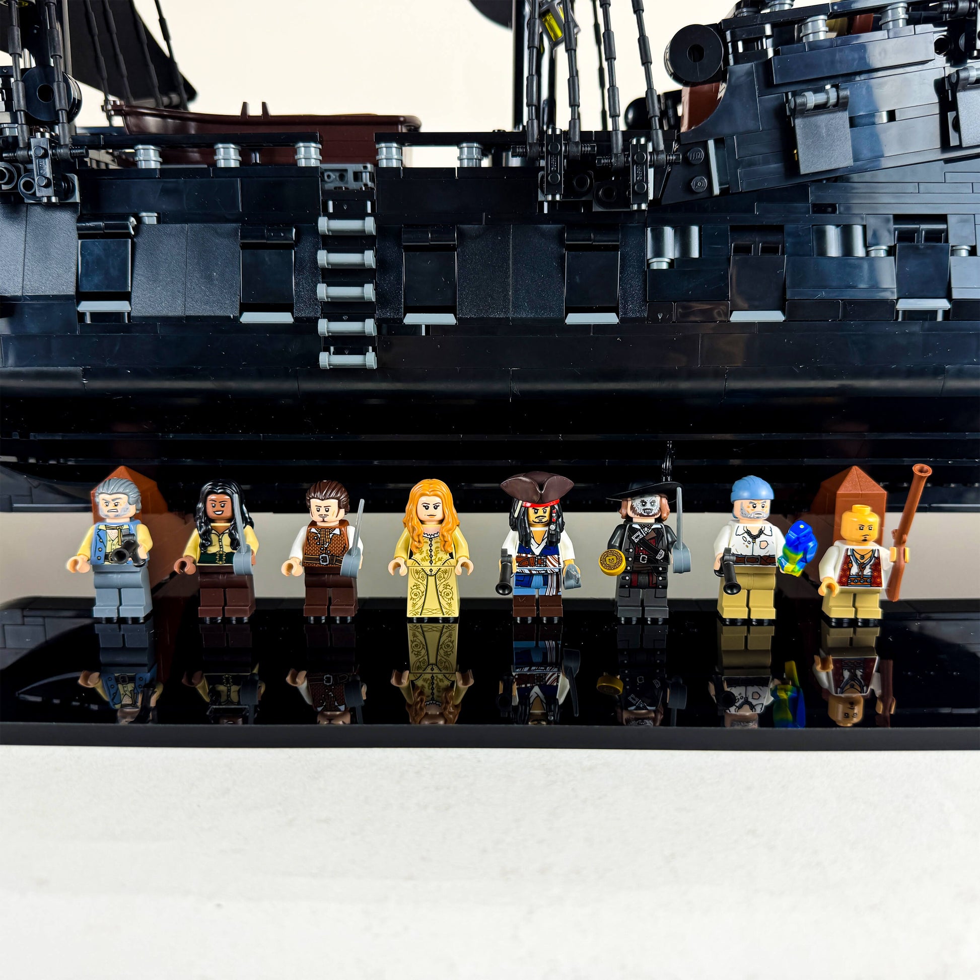 Display Case for LEGO 10365 Icons Captain Jack Sparrow's Pirate Ship