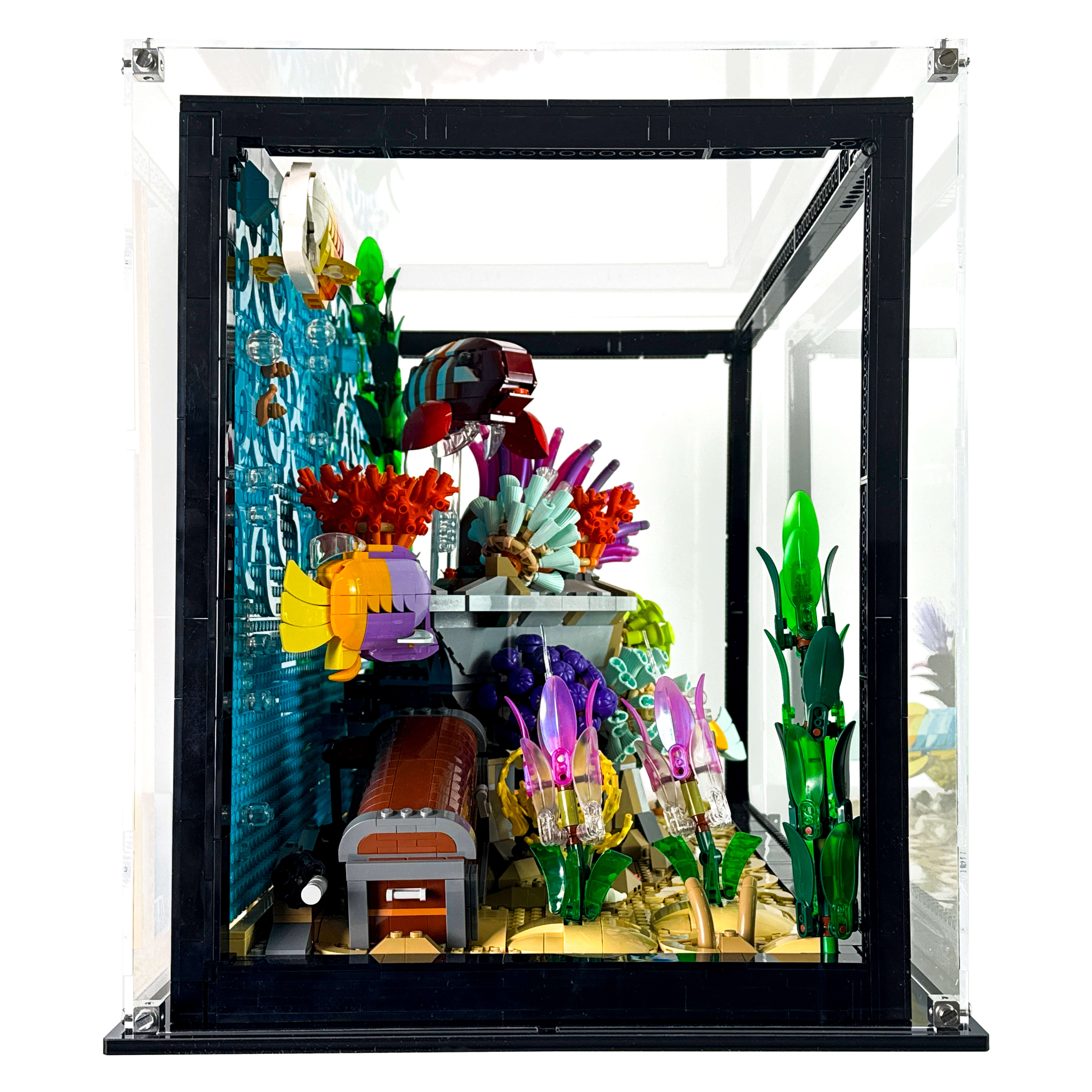 Display Case for LEGO® 10366 Icons Tropical Aquarium – Flying Box