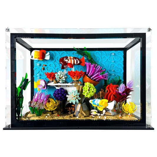 Display Case for LEGO 10366 Icons Tropical Aquarium