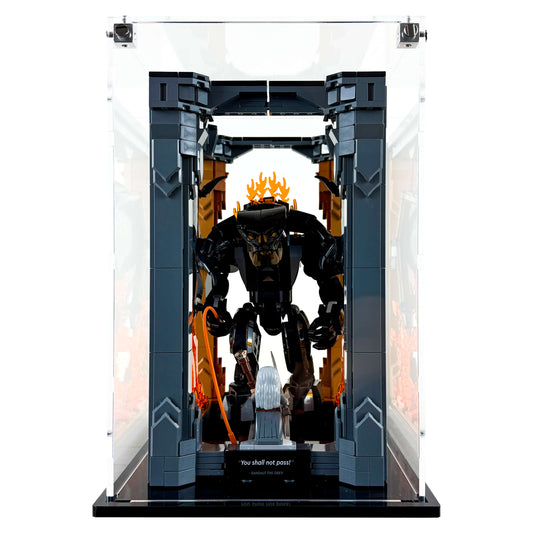 Display Case for LEGO 10367 Icons The Lord of the Rings Balrog Book Nook