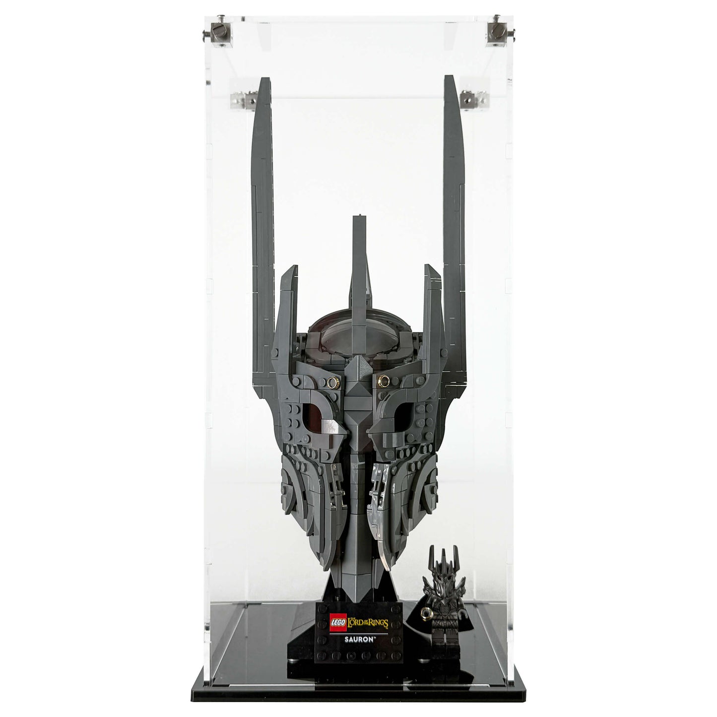 Display Case for LEGO 11373 Icons The Lord of the Rings Sauron's Helmet