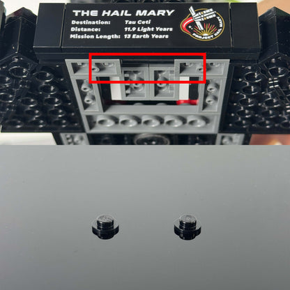 Display Case for LEGO 11389 Icons Project Hail Mary