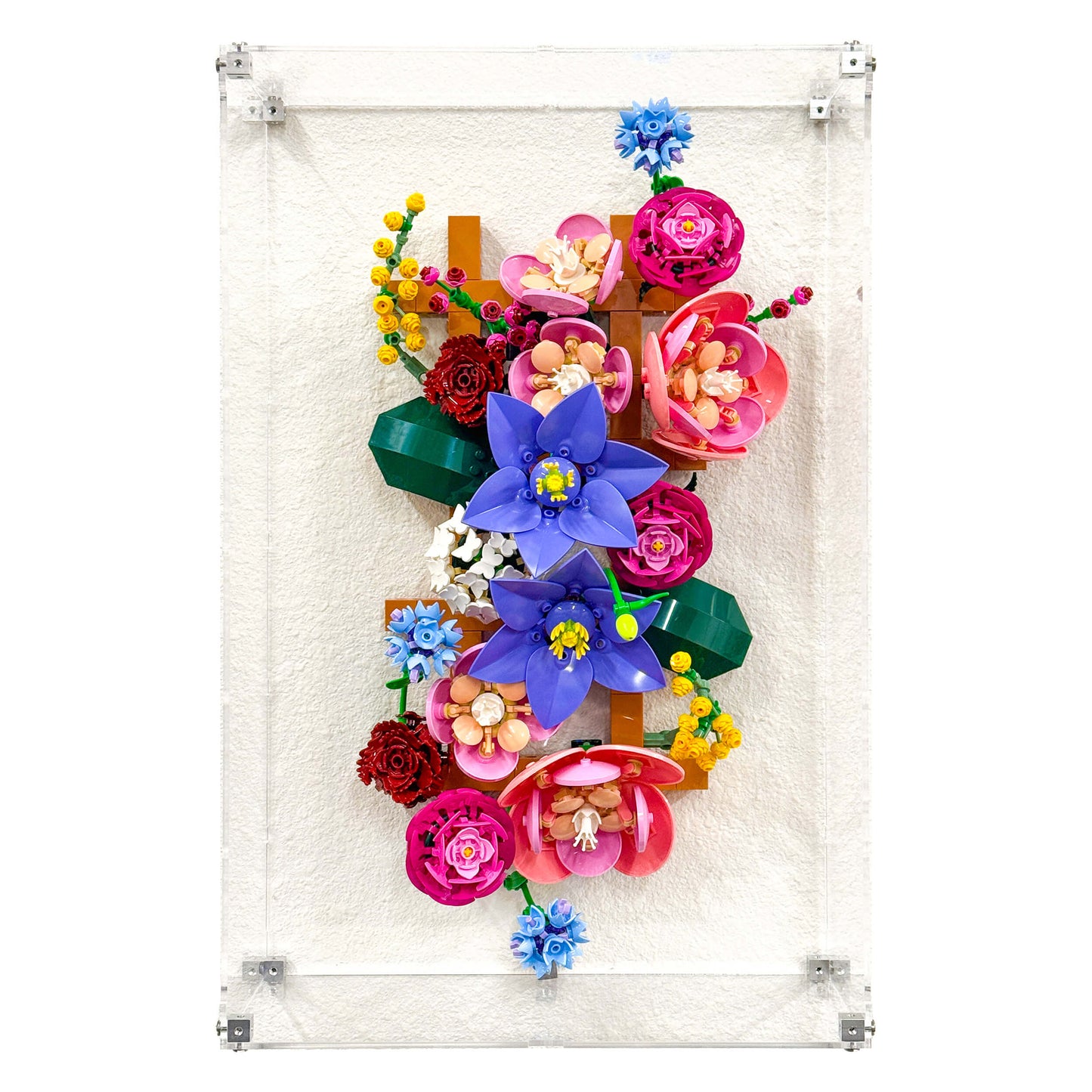 Wall Mounted Display Case for LEGO 11503 The Botanical Collection Flower Wall