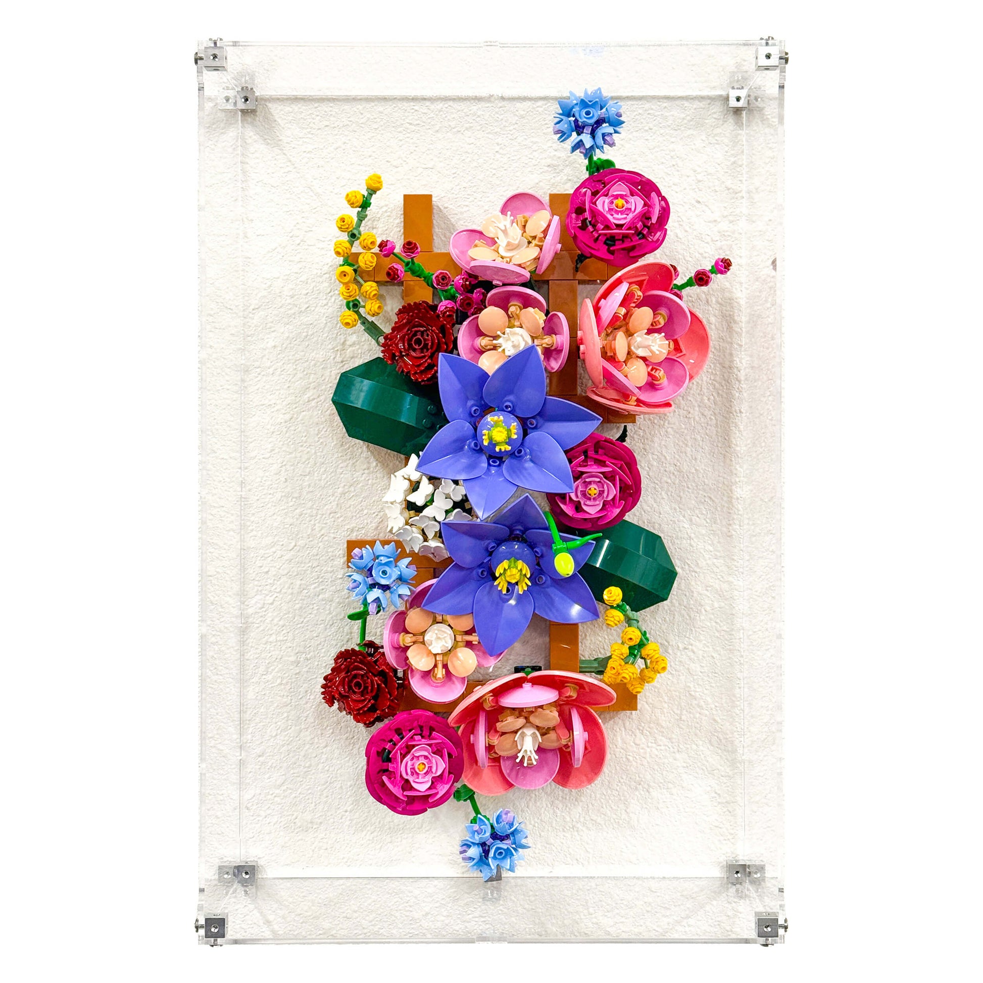 Wall Mounted Display Case for LEGO 11503 The Botanical Collection Flower Wall