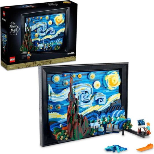 21333 display case lego ideas vincent van gogh the starry night