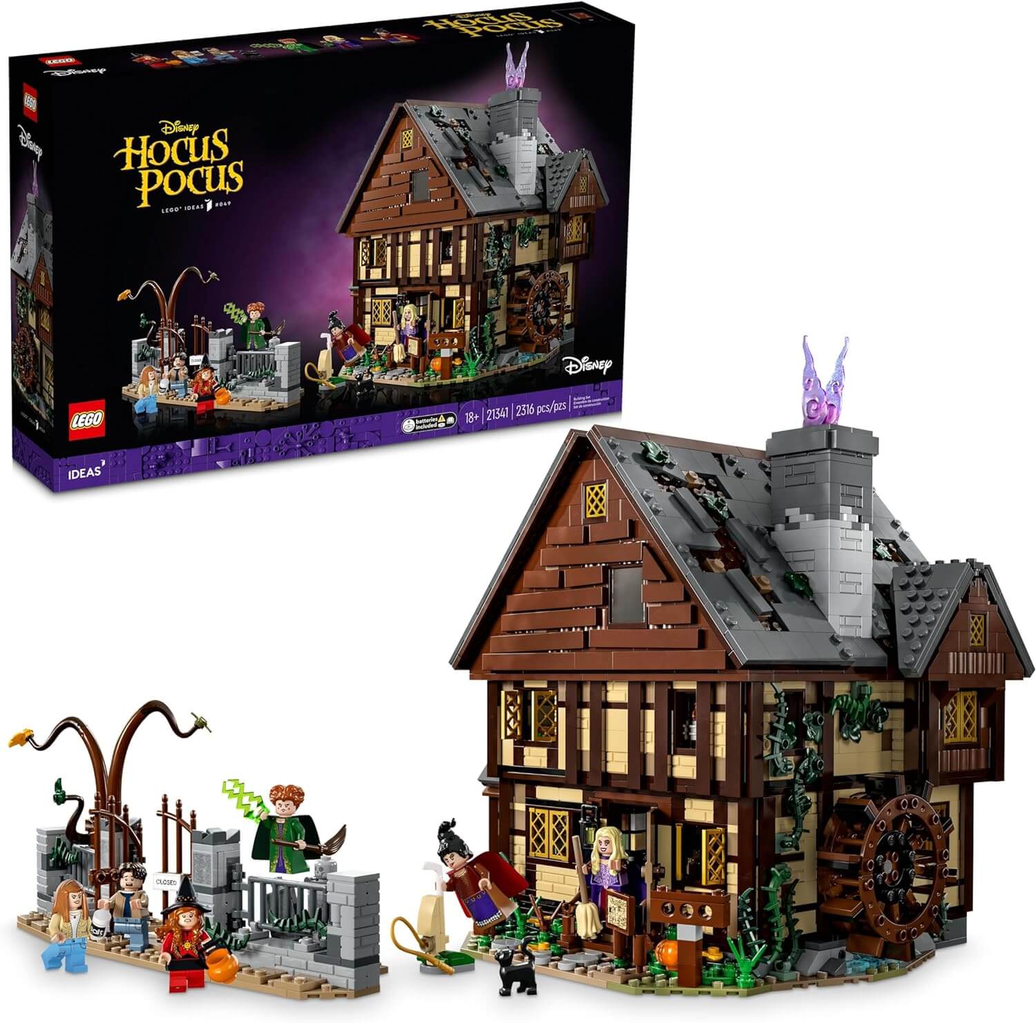 21341 display case lego hocus pocus disney