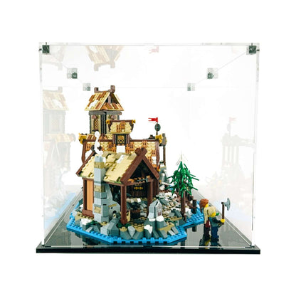 21343 display case lego ideas viking village