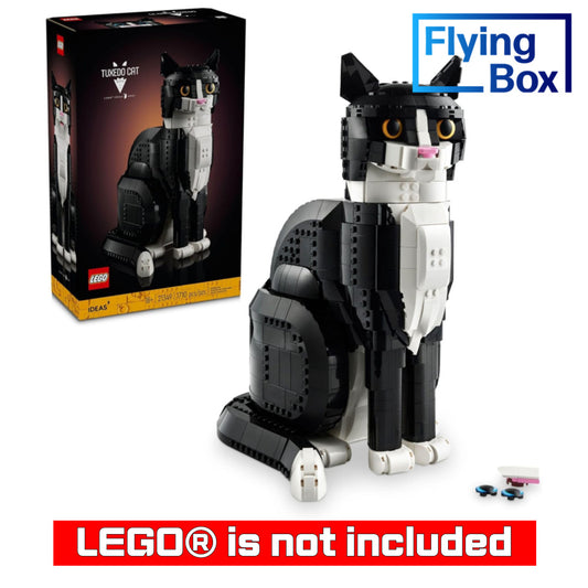 Display Case for LEGO 21349 Ideas Tuxedo Cat