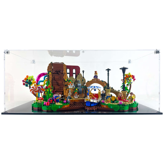 Display Case for LEGO® 21360 Ideas Willy Wonka & the Chocolate Factory