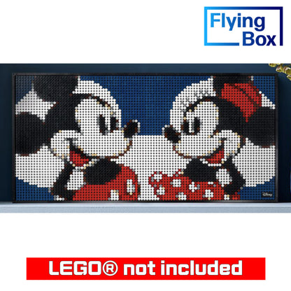 Display Case for LEGO 31202 Art Disney's Mickey Mouse and Minnie Mouse