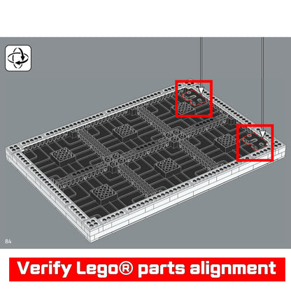 Wall Mounted Display Case for LEGO 31207 Floral Art