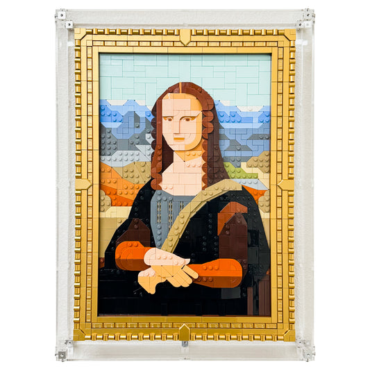 31213 display case lego art mona lisa