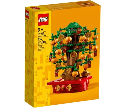 40648 display case lego money tree