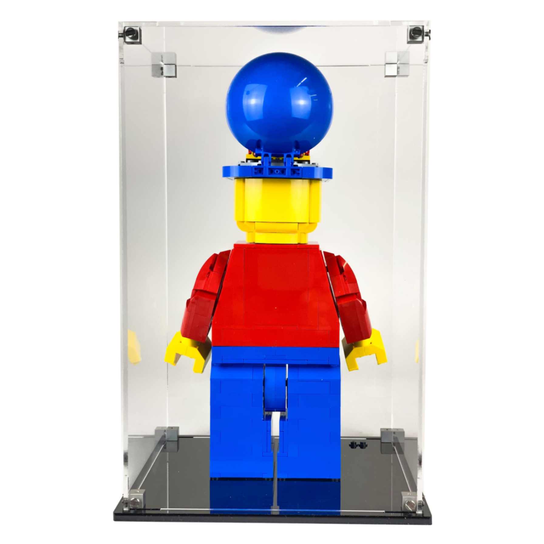 40649 display case lego up scaled lego minifigure