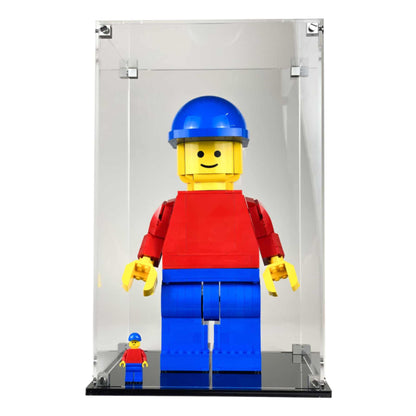 40649 display case lego up scaled lego minifigure