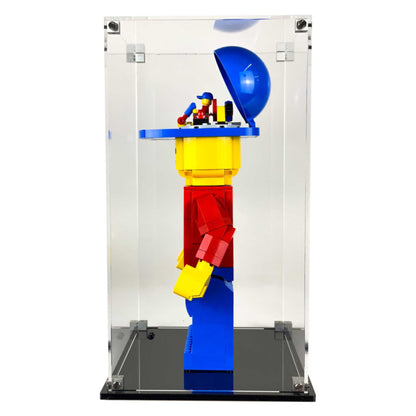 40649 display case lego up scaled lego minifigure