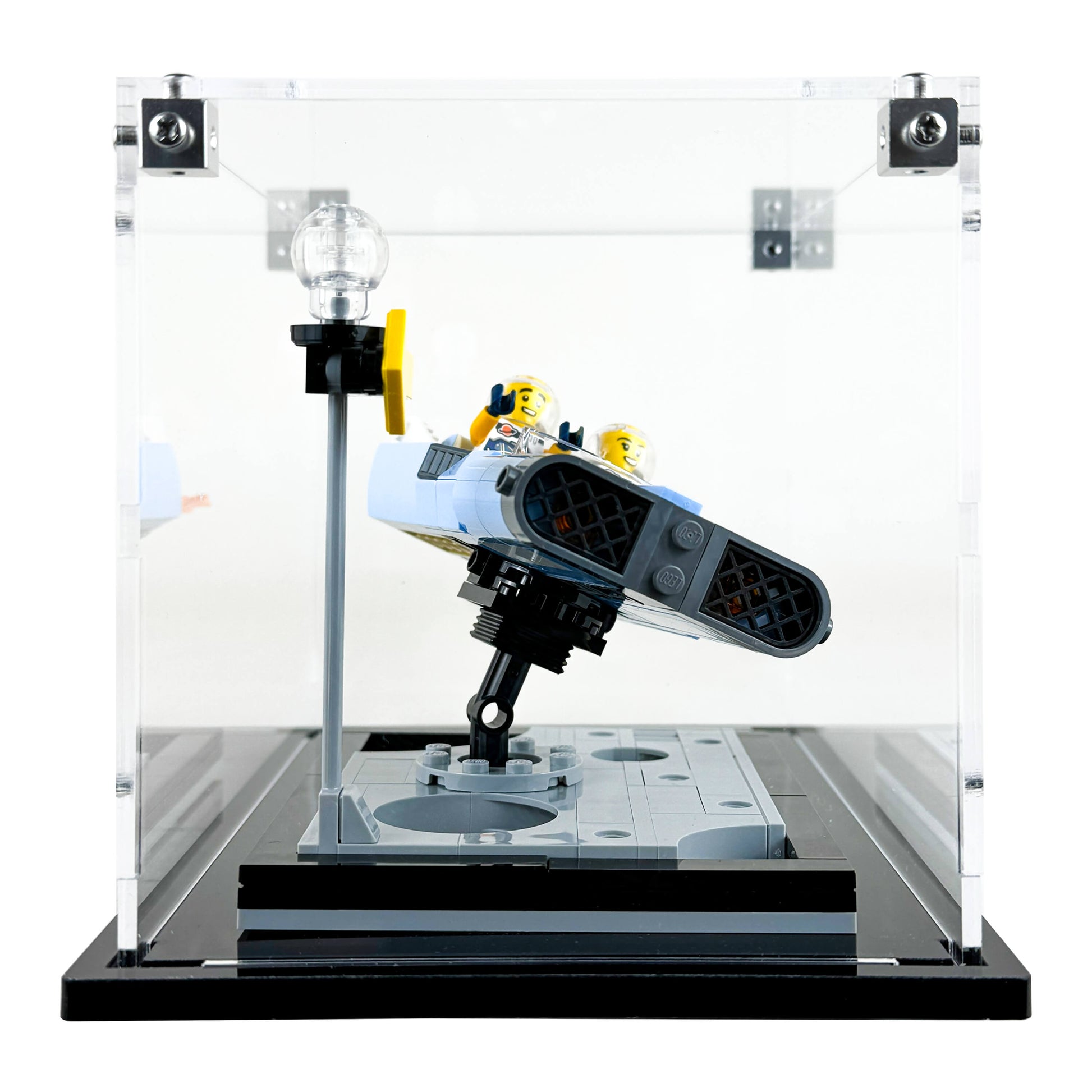 Display Case for LEGO 40789 Ideas DREAMZzz Flying Moon Car