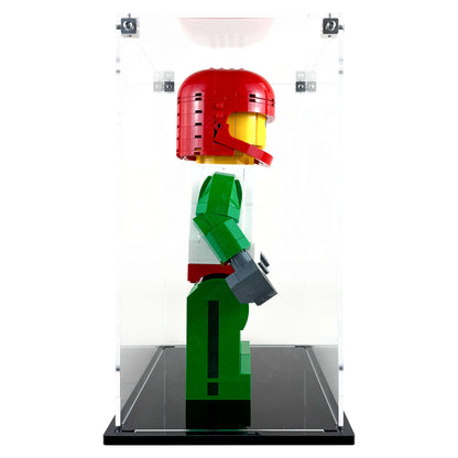 Display Case for LEGO 40819 Up-Scaled Racing Driver Minifigure