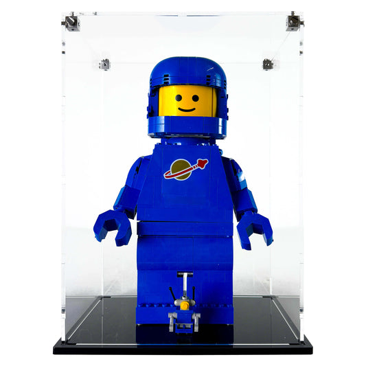 Display Case for LEGO 40921 Up-Scaled Blue Astronaut Minifigure