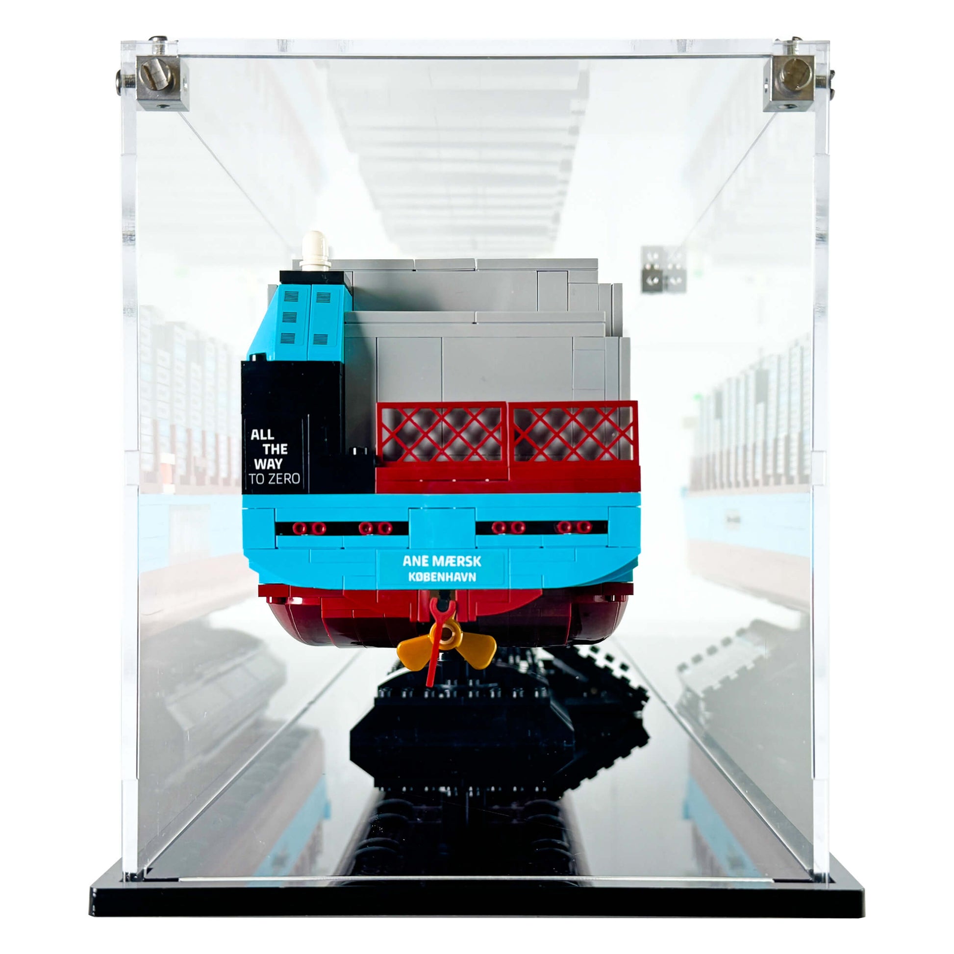 Display Case for LEGO 40955 Maersk Dual-Fuel Container Vessel